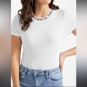 GUESS - Eddie logo white tee